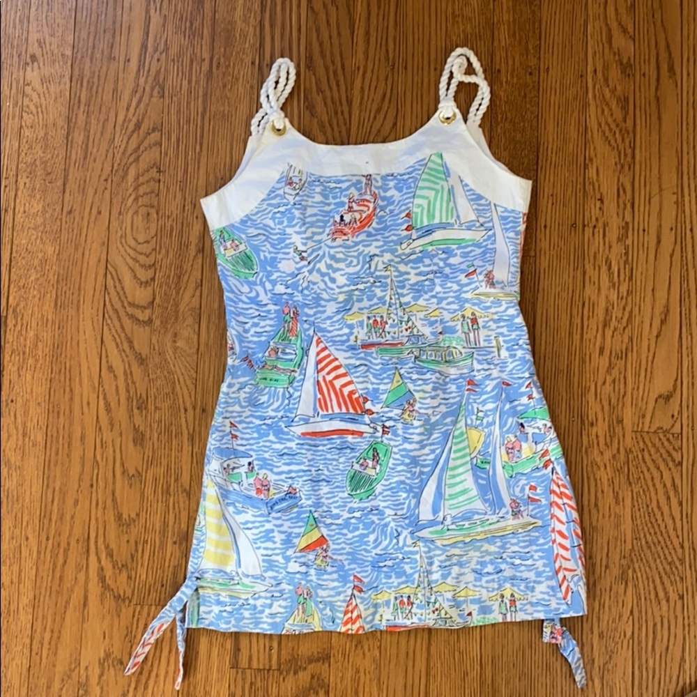 Lilly Pulitzer sailboat sundress